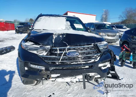 2024 Ford Explorer Xlt из США, поврежденный, VIN 1FMSK8DH0RGA31329